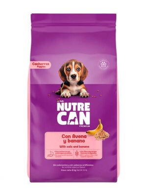 Nutrecan Cachorro Avena y Banano 2kg