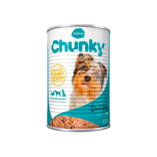 Chunky Delidog Pollo Lata 400 g