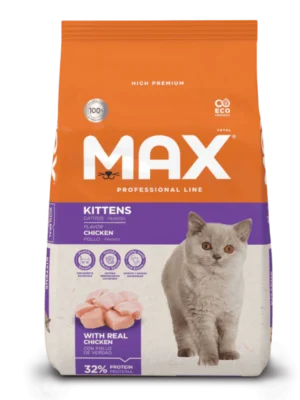 Max Cat P Line Filhote Frango 1 kg