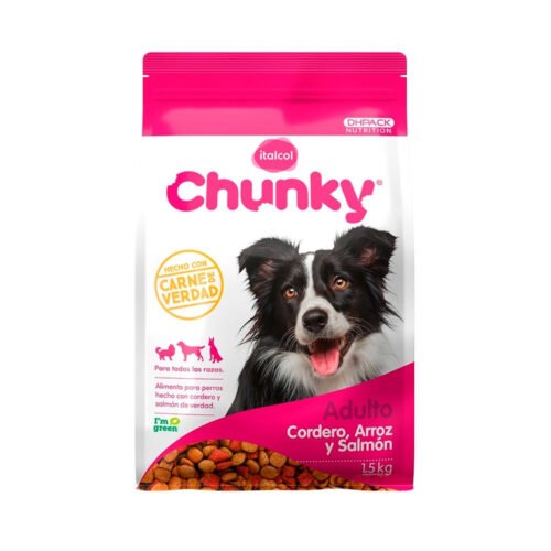 Chunky Adultos Cordero, Arroz y Salmón