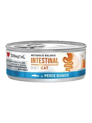 DISUGUAL CAT INTESTINAL DIET PAVO-PESCADO BLANCO 85 GR Disugual Cat Intestinal Diet Pescado Blanco / Pavo 85 g