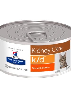 FELINE KD CHICKEN 5.5 OZ Comida Húmeda Hills Prescription Diet Feline k/d Chicken 5.5 Oz
