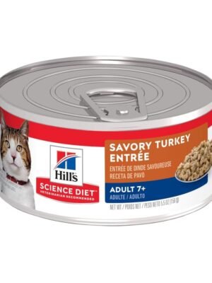 FELINE MATURE TURKEY 5 OZ Comida Húmeda Hills Science Diet Feline Mature Turkey 5 Oz