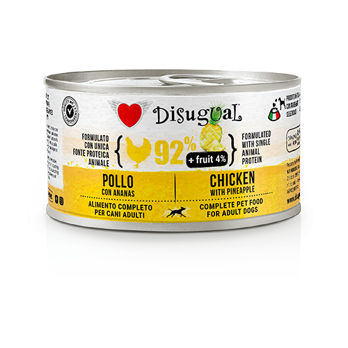 Disugual Dog Fruit Salmón y Arándanos / Pollo y Piña 150 g
