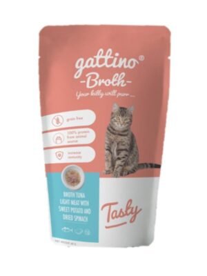 Gattino Broth Tuna Pouch 40 g