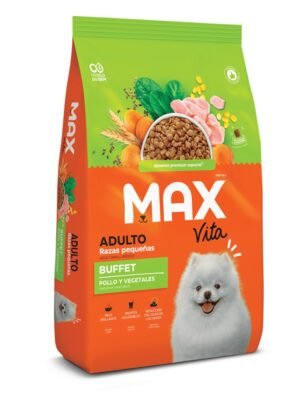 MAX PERROS VITA ADULTO RAZAS PEQUEÑAS BUFFET FRANGO & VEGETAIS Max Perros Vita Adulto Razas Pequeñas Buffet Frango & Vegetais
