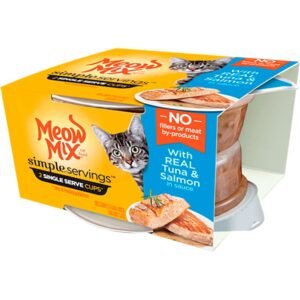 Meow Mix Gatos Salmon/Atún/Pavo 70 g
