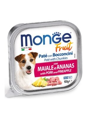 Monge-Dog-Fruit-Pork-Pineapple Monge Dog Fruit 100 g