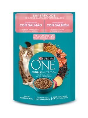 One Gatos Superfoods Adulto Esterilizado 85 g