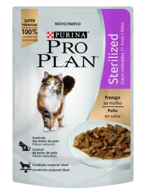 Pro Plan Wet Gatos Esterilizados Pollo 85 g
