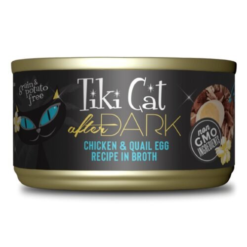 Tiki Cat After Dark - Pollo y Carne/Pollo y Huevo De Codorniz 80 g