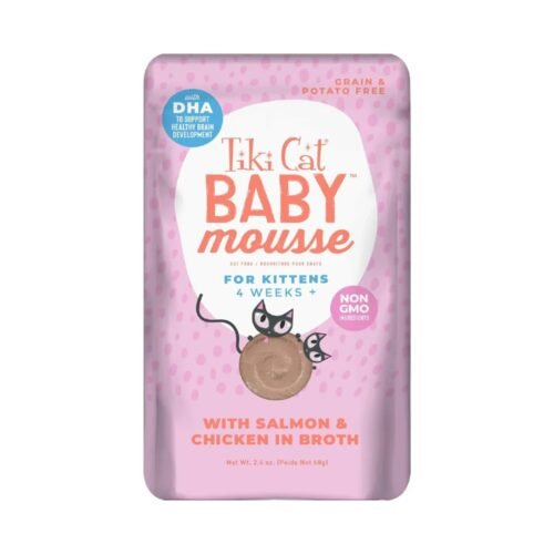Tiki Cat Baby - Pollo y Salmon 68 g