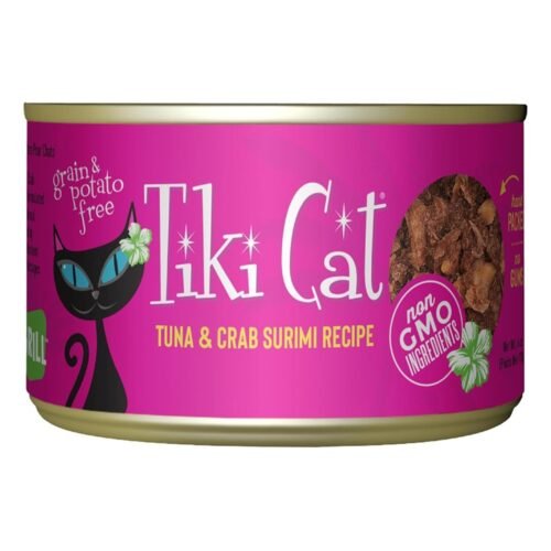 Tiki Cat Grill - Atún y Cangrejo/Caballa y Sardinas 80 g