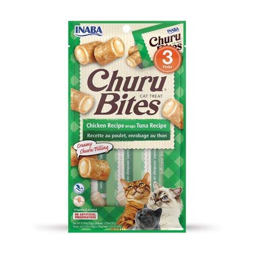 Churu Cat Bites Pollo / Atún / Salmón 4 Unidades