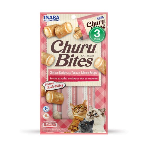 Churu Cat Bites Pollo / Atún / Salmón 4 Unidades