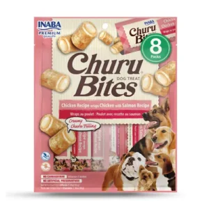 Churu Dog Bites Salmón / Atún / Queso / Pollo.   8 Unidades