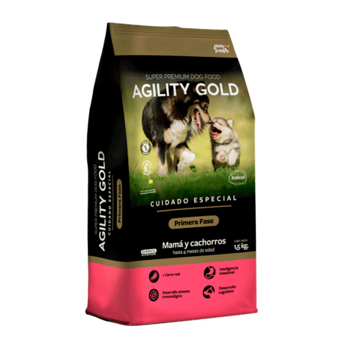 agilitygoldcachorrosprimerafase Agility Gold Primera Fase 1.5 kg