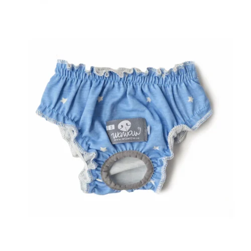Calzonesazulestrellasblancas Panty Para Mascota 3XL