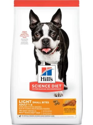 Canine-Adult-Light-Small-Bites Hills Science Diet Canine Adult Light Small Bites 5 Lb