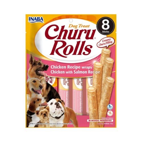 Churu Rolls Pollo/Salmon/Queso/Atún 8 Unidades