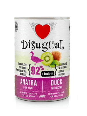 Disugual Dog Fruit Pato y Kiwi 400 g