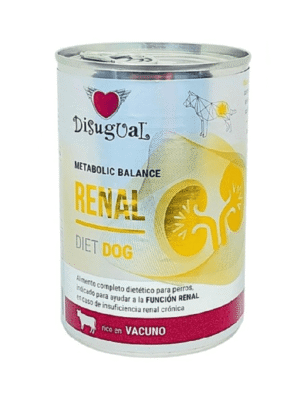 Disugual-Dog-Renal-Diet-Carne Disugual Dog Renal Diet Carne 400 g