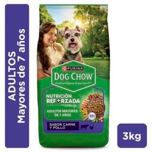 Dog Chow Adultos Sin Colorantes 7+ Años 2 kg