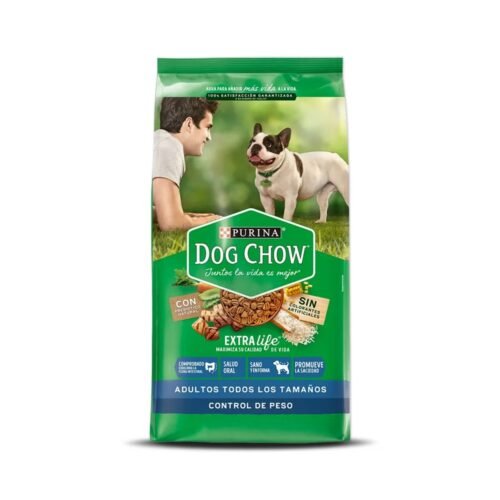 Dog Chow Adultos Sin Colorantes Control De Peso 8 kg