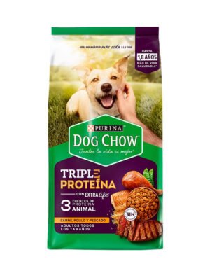 Dog Chow Adultos Triple Proteína 8 kg