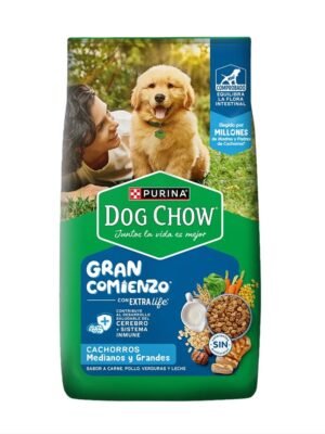 Dog Chow Gran Comienzo Razas Medianas y Grandes 475 g