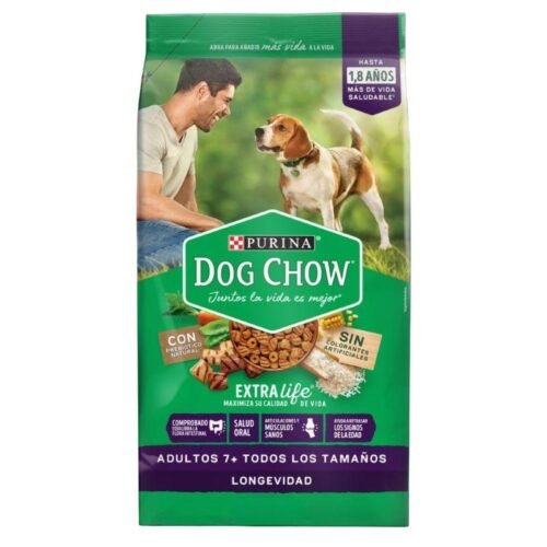 Dog Chow Longevidad 7+ Años 8 kg