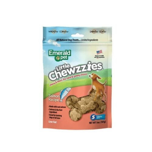 Emerald-Pet-Dog-Snack-Peanut-Salmon Emerald Pet Dog Snack Mantequilla de Maní/Salmón 141 g