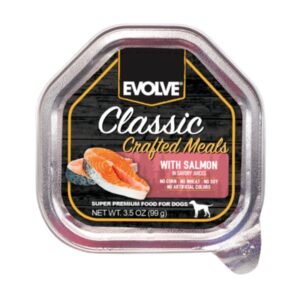 Evolve Dog Classic Bandeja Salmon/Venado 3.5 Oz