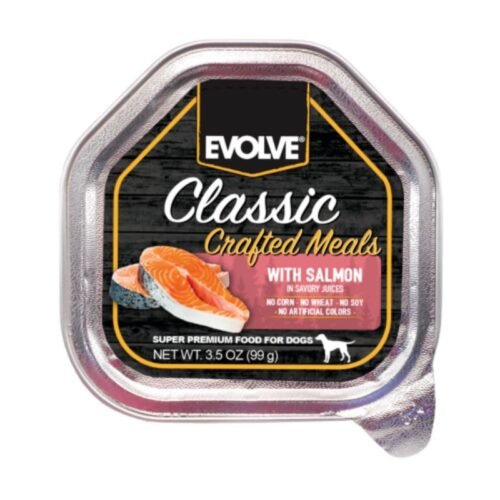 Evolve Dog Classic Bandeja Salmon/Venado 3.5 Oz