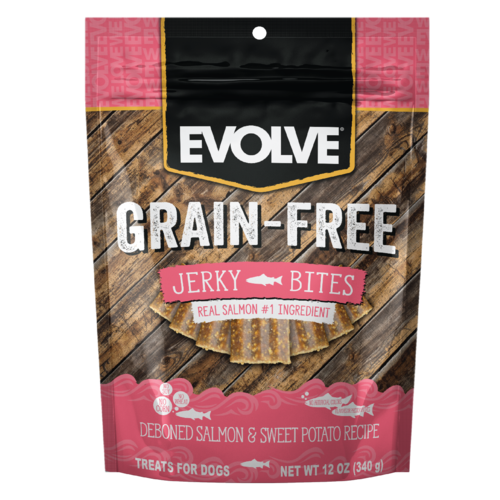 Evolve Dog Snack Grain Free Jerky Turkey 12 Oz