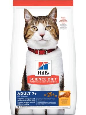 Feline-Adult-7+-Anos Hills Science Diet Feline Adult 7+ Años 4 Lb
