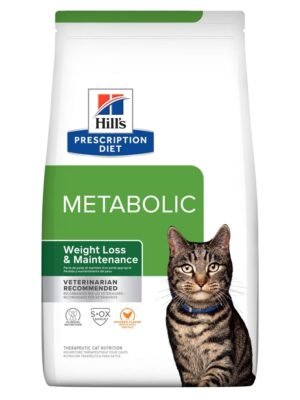 Feline-Adult-Metabolic Hills Prescription Diet Feline Adult Metabolic 4 Lb