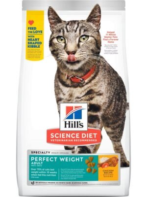 Feline-Adult-Perfect-Weight Hills Science Diet Feline Adult Perfect Weight 3 Lb