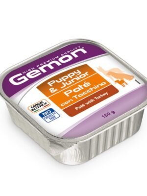 Gemon-Dog-Pate-Puppy-&-Junior-Turkey Gemon Dog Pate Puppy & Junior Turkey 150 g