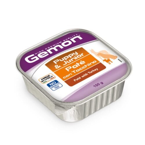 Gemon Dog Pate Puppy & Junior Turkey 150 g