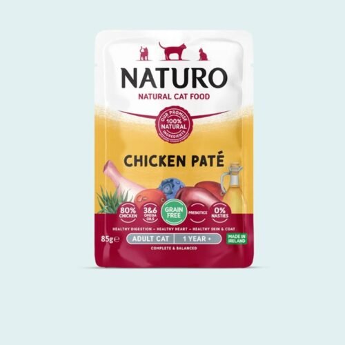 Naturo Gatos Adultos Gluten Free Pouch Paté Pollo/Salmon/Tuna/ 85 g