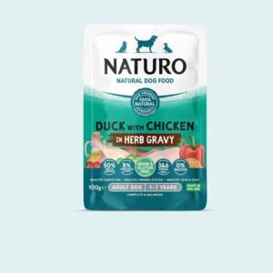 Naturo Gatos Adultos Grain & Gluten Free Pouch Pato 100 g