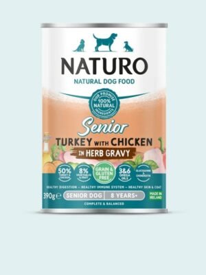Naturo Gatos Adultos & Senior Pouch Salmón 390 g