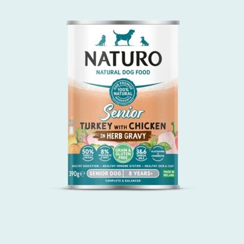Naturo Gatos Adultos & Senior Pouch Salmon 390 g