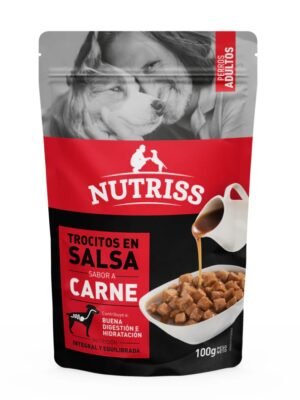 Nutris Perros Adulto Salsa Carne-Pollo 100 g