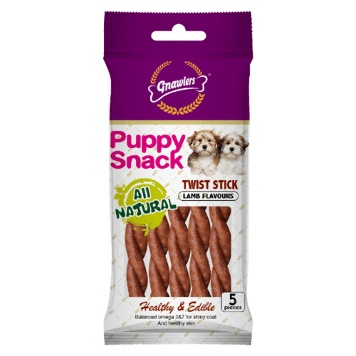 Puppy Snack Twist Stick Cordero 100 g 5 Unidades
