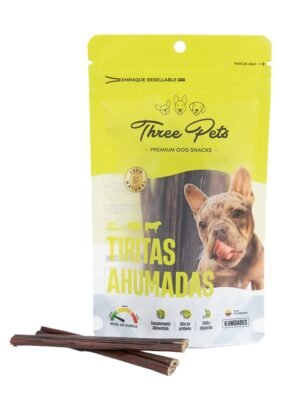 Three-Pets-Dog-Snack-Tiritas-Ahumadas Three Pets Dog Snack Tiritas Ahumadas 30 g