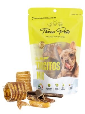Three-Pets-Dog-Snack-Trocitos-Mix Three Pets Dog Snack Trocitos Mix 18 Unidades