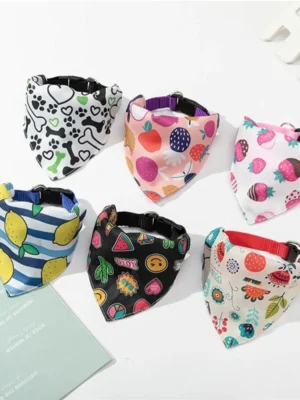 panoleta-perro-mascota-broche Pañoletas para Mascotas