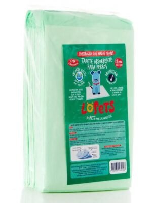 Tapete Absorbente para Perros 12 Unidades